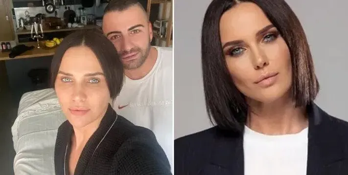 Младо лъвче мачка гърба на Мария Силвестър