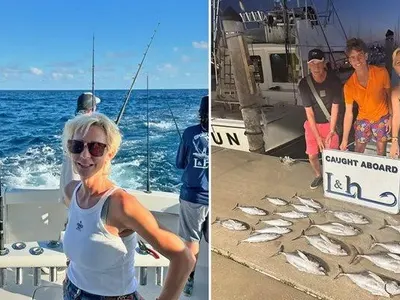 Нана Гладуиш на риболов с дрехи за 20 бона