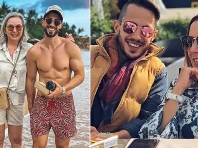 Наум Шопов посрещна  майка си и тъщата  в Шри Ланка