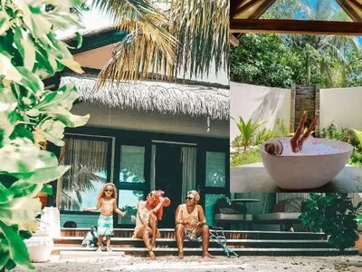 НЕВЕРОЯТЕН ЛУКС! Алекс и Бебо избягаха във вилата на Халваджиян на Малдивите (СНИМКИ)