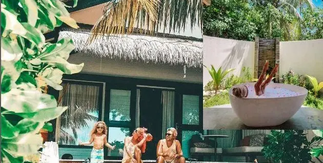 НЕВЕРОЯТЕН ЛУКС! Алекс и Бебо избягаха във вилата на Халваджиян на Малдивите (СНИМКИ)