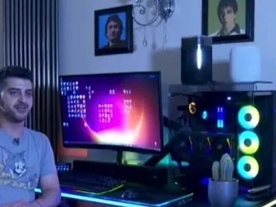 Сашо Кадиев има гейминг оборудване за няколко хилядарки