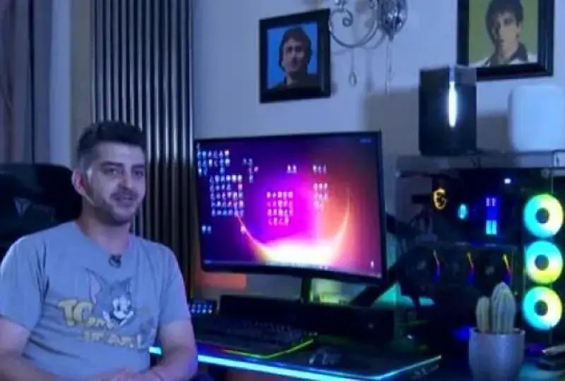 Сашо Кадиев има гейминг оборудване за няколко хилядарки