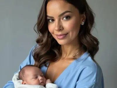 ШОК! Капитонова родила тайно! Показа първородния си син (ФОТО)