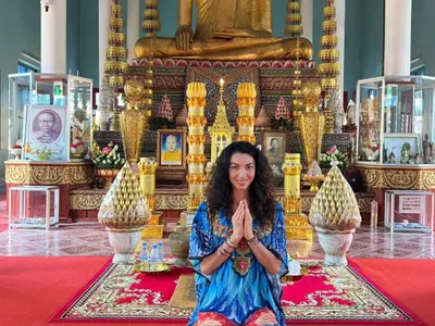 Биляна Йотовска и мъжът ѝ станаха будисти