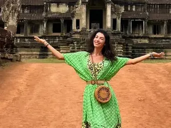 Биляна Йотовска се влюби в Камбоджа СНИМКИ