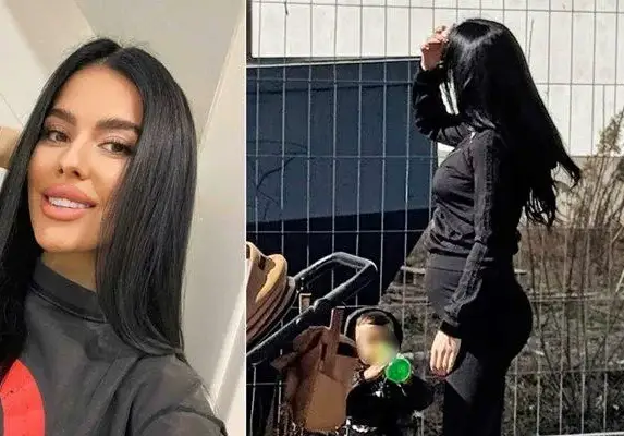 Бившата на Джизъса си показа корема