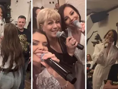 Чалгата полудя: Първи СНИМКИ от купона за ЧРД на Емилия