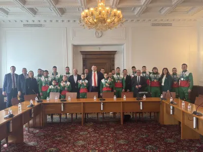 Делян Пеевски, лидер на ДПС и ПГ на ДПС - НОВО НАЧАЛО се срещна с шампионите от Българската федерация по ММА