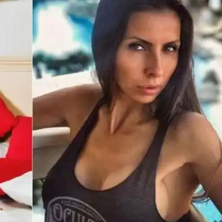 Диана Габровска си пие кафето полугола