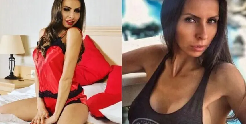 Диана Габровска си пие кафето полугола