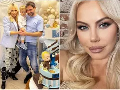 Камелия чества с парти 2 години на сина си
