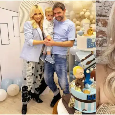 Камелия чества с парти 2 години на сина си