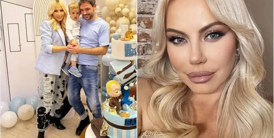 Камелия чества с парти 2 години на сина си