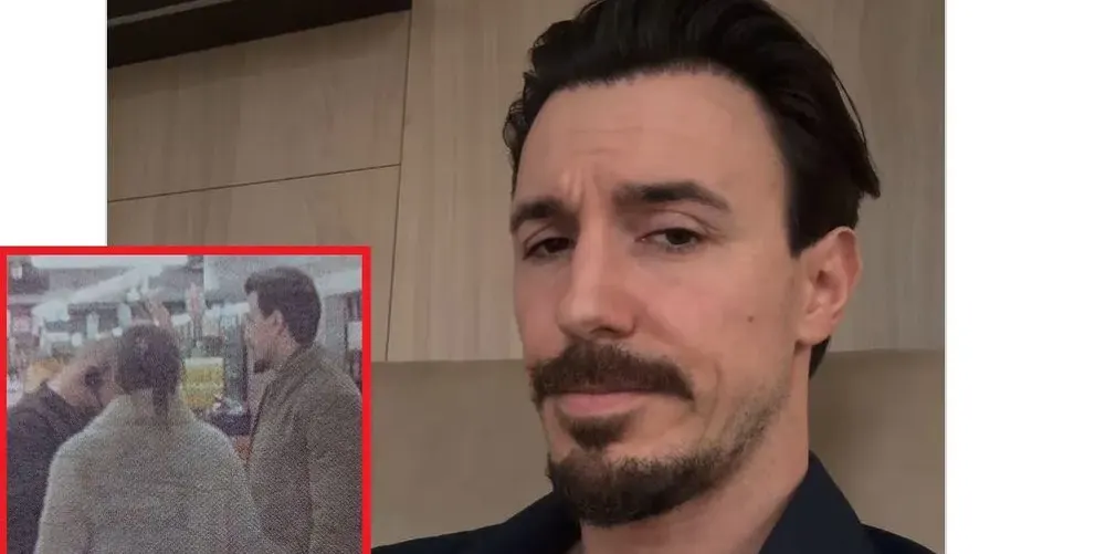 КОНФУЗ! Охрана в магазин проверява Ергенът Виктор за кражба (ПАПАРАШКИ СНИМКИ)