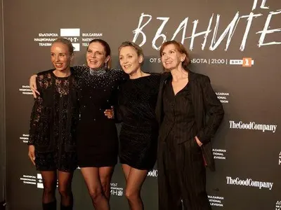 Мария Бакалова засенчи звездите на премиерата на "Те, вълните"