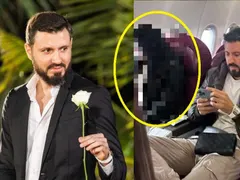 Опааа! Ето с коя се прибра Мартин от Шри Ланка (Изтече снимка от самолета)
