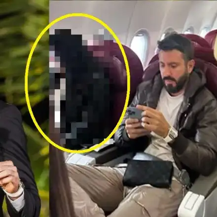 Опааа! Ето с коя се прибра Мартин от Шри Ланка (Изтече снимка от самолета)