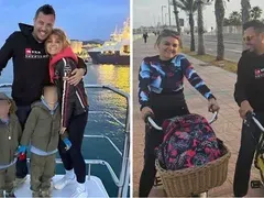 Петя Дикова заведе мъжа си на почивка