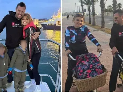 Петя Дикова заведе мъжа си на почивка