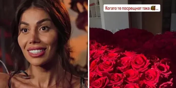 РЕЗИЛ!! Даниела излъга с рози от измислен любовник, но я разкриха - Мартина се показа със същите цветя! (СНИМКИ)
