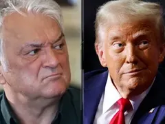 Сашо Диков  баджанак с Доналд Тръмп