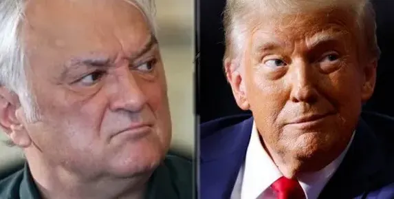 Сашо Диков  баджанак с Доналд Тръмп