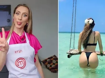 Секси стюардеса от "Мастършеф" показа бразилски форми в Рио СНИМКИ