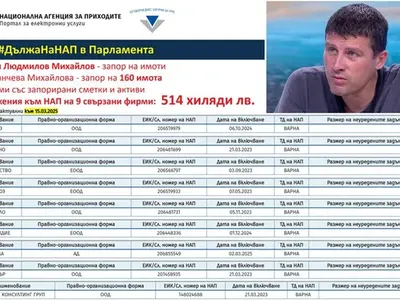 ТОП 3 на длъжници в НС: „Величавият“ Ивелин с 11 запорирани фирми и 160 имота