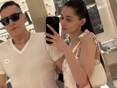 ТРУС!! Дъртият милионер Ваньо Алексиев наду корема на Валерия Георгиева! (бившата на Генчо чака бебе - СНИМКИ)