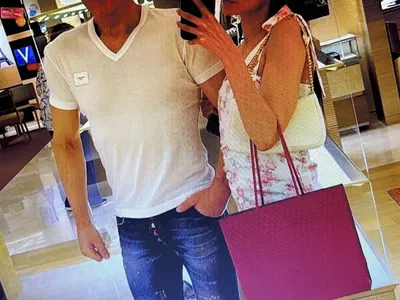 ТРУС!! Дъртият милионер Ваньо Алексиев наду корема на Валерия Георгиева! (бившата на Генчо чака бебе - СНИМКИ)