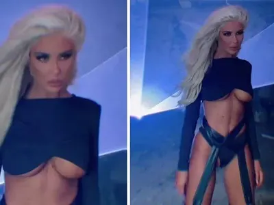 ВЕЧЕ ВИДЯНО: Андреа си показа гърдите и най-милото (18+)