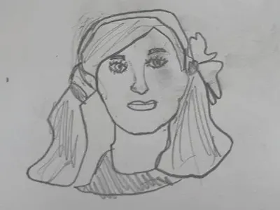 Внучката на Катето Евро я нарисува