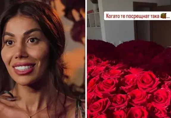 РЕЗИЛ!! Даниела излъга с рози от измислен любовник, но я разкриха - Мартина се показа със същите цветя! (СНИМКИ)