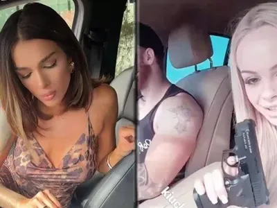 За рейтинг и последователи: Чалгаджийки разлаяха кучетата с издънки зад волана (СНИМКИ)