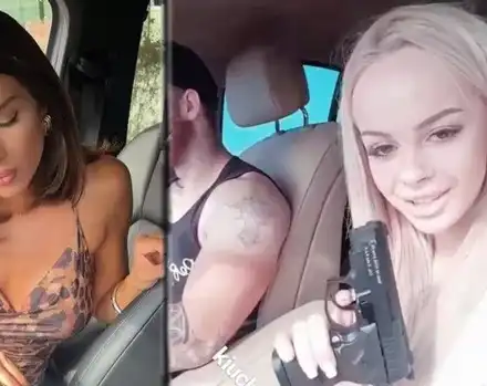 За рейтинг и последователи: Чалгаджийки разлаяха кучетата с издънки зад волана (СНИМКИ)