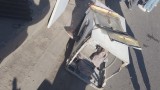 Пералня падна върху моторист на бул. "Сливница" в София (снимки)