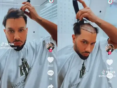 Ето защо Джордан си обръсна главата до кожа