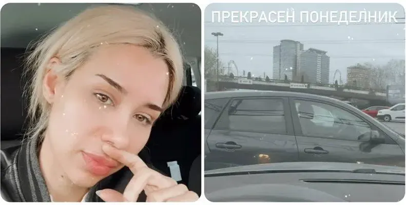 Финалистката в "Ергенът" Надежда се размина само с ругатни и закани  в пътен екшън СНИМКИ