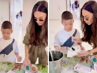 Галена боядиса яйцата