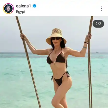 Галена се разголи в Египет