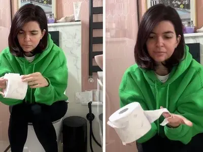 Ива Софиянска пуска видео от тоалетната