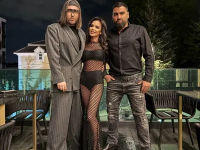 Мария сияе в мъжка компания! Виж с кого засякоха певицата да купонясва