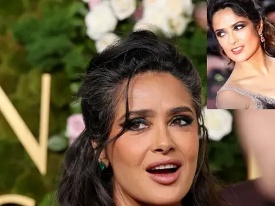 Нека мъдростта изгрее: Салма Хайек - секси и с бели коси (СНИМКИ)