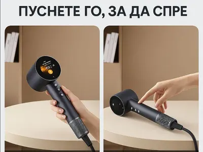 Революция в грижата за косата: Плазменият сешоар, който промени всичко!