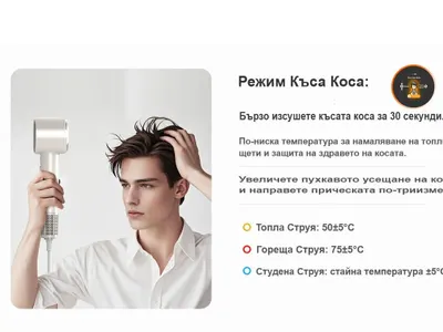 Революция в грижата за косата: Плазменият сешоар, който промени всичко!