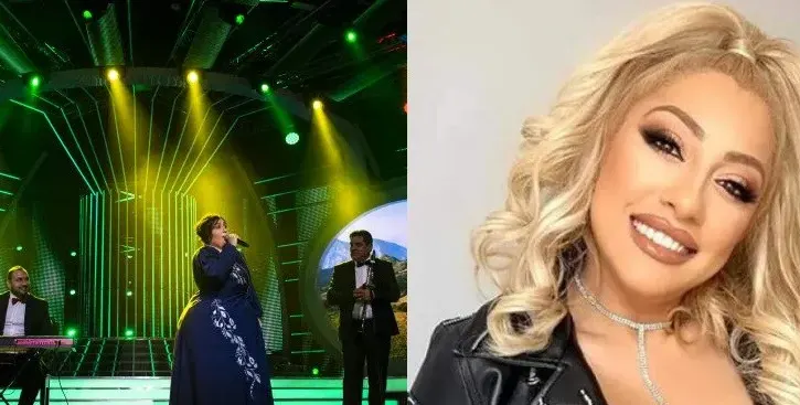 Роксана пяла с вентилатор между краката