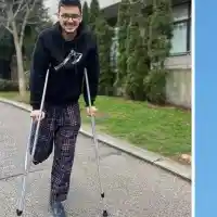 След тежка контузия: Императорът на "Игри на волята" тръгна с патерици!