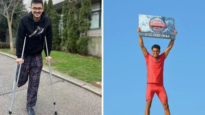 След тежка контузия: Императорът на "Игри на волята" тръгна с патерици!