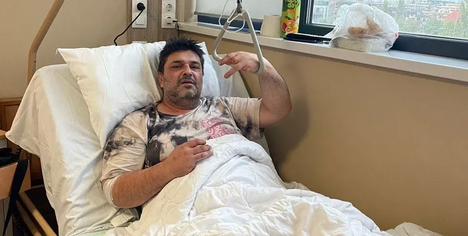 Зов за помощ: Да помогнем на тежко болен самотен баща с ампутиран крак буквално да оцелее